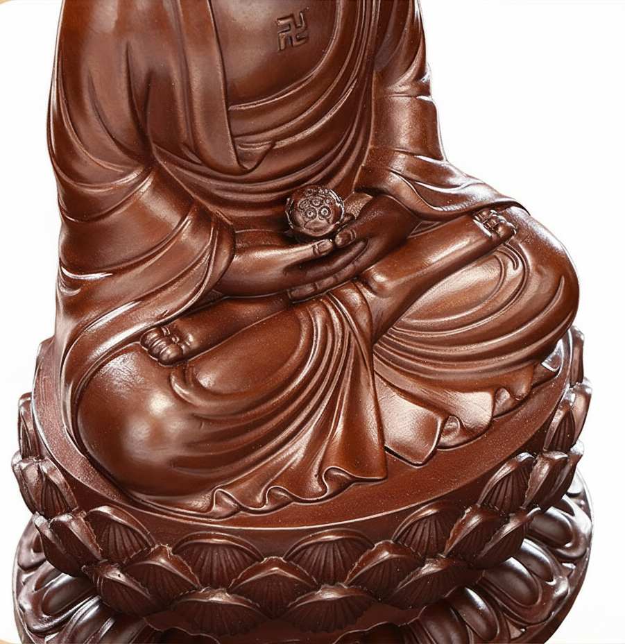 铜雕释迦摩佛像摆件