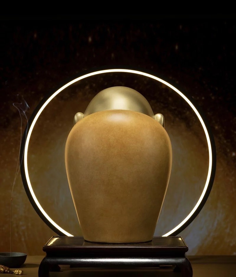 黄铜一尊弥勒佛