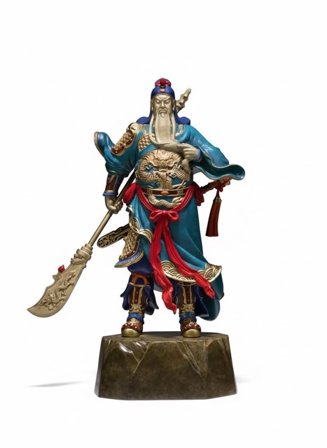 铜像关羽武财神关圣神像家居赠礼公司铜像摆件