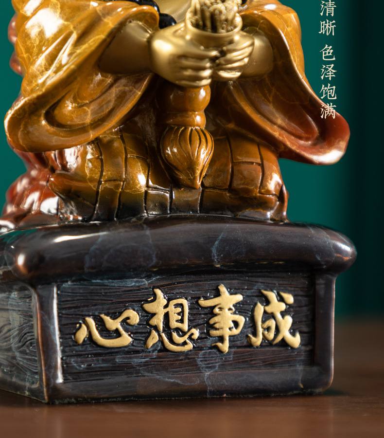 小和尚铜器摆件